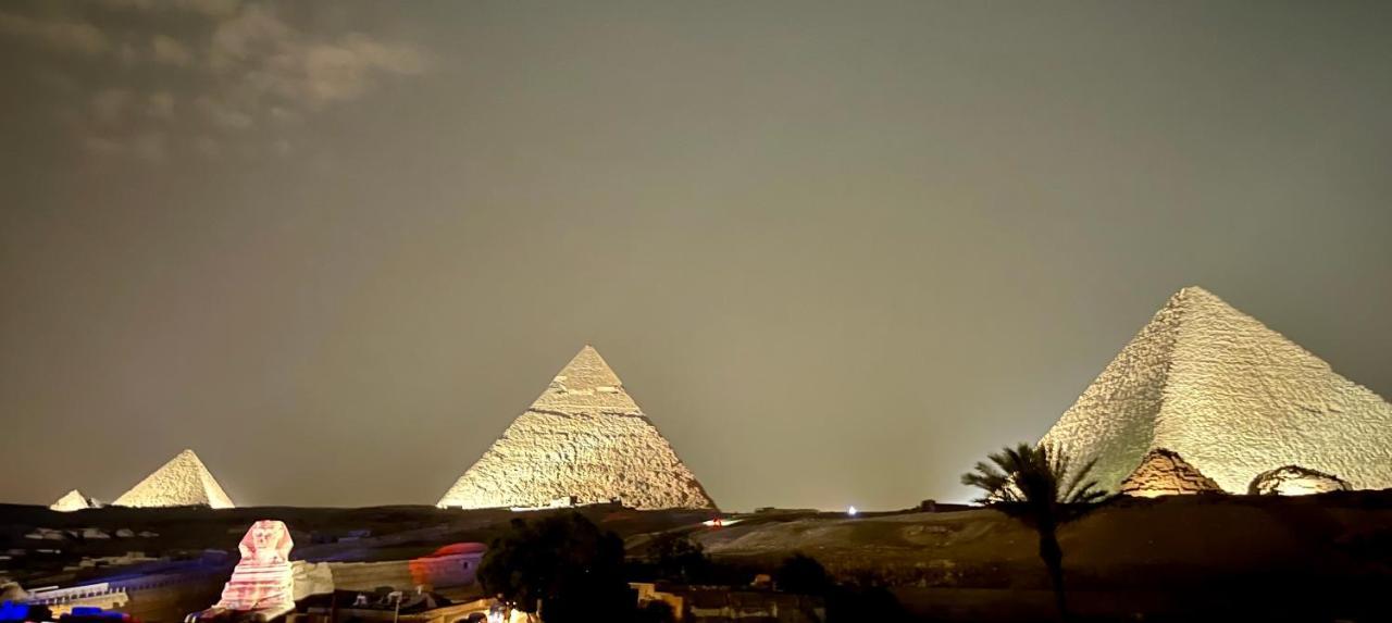The Gate Hotel Front Pyramids & Sphinx View Kafret el-Gabal Exteriér fotografie