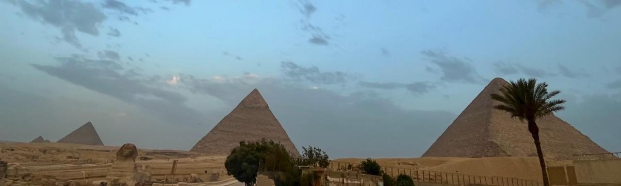The Gate Hotel Front Pyramids & Sphinx View Kafret el-Gabal Exteriér fotografie