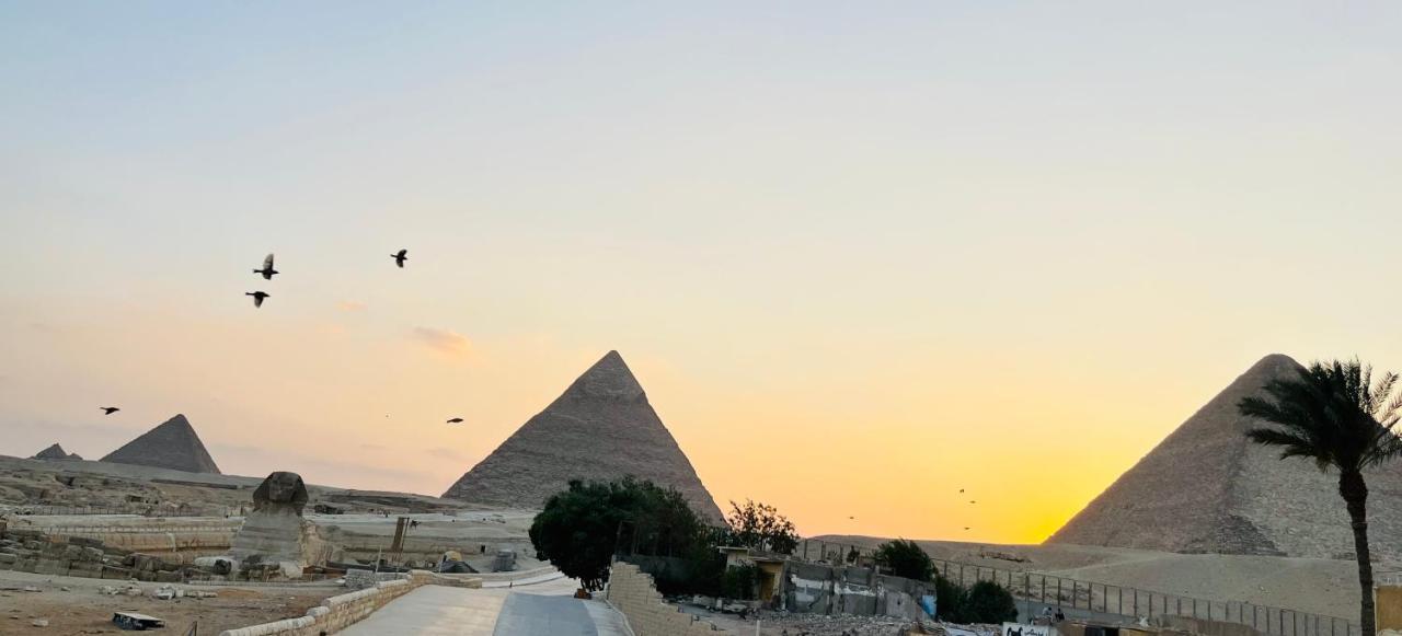The Gate Hotel Front Pyramids & Sphinx View Kafret el-Gabal Exteriér fotografie