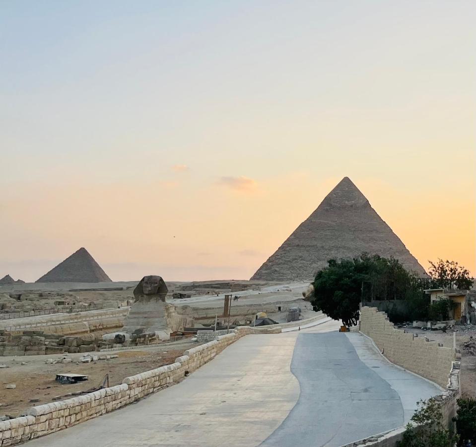 The Gate Hotel Front Pyramids & Sphinx View Kafret el-Gabal Exteriér fotografie