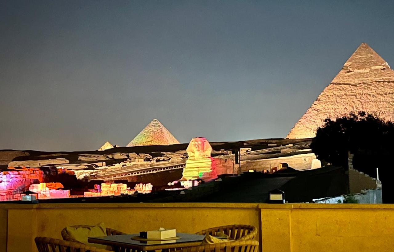 The Gate Hotel Front Pyramids & Sphinx View Kafret el-Gabal Exteriér fotografie