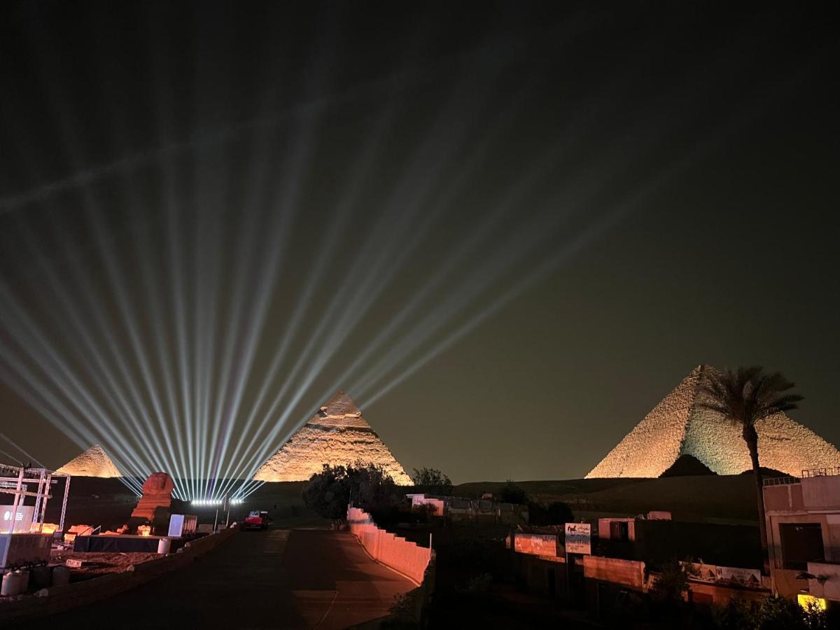 The Gate Hotel Front Pyramids & Sphinx View Kafret el-Gabal Exteriér fotografie