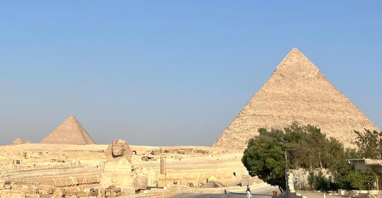 The Gate Hotel Front Pyramids & Sphinx View Kafret el-Gabal Exteriér fotografie