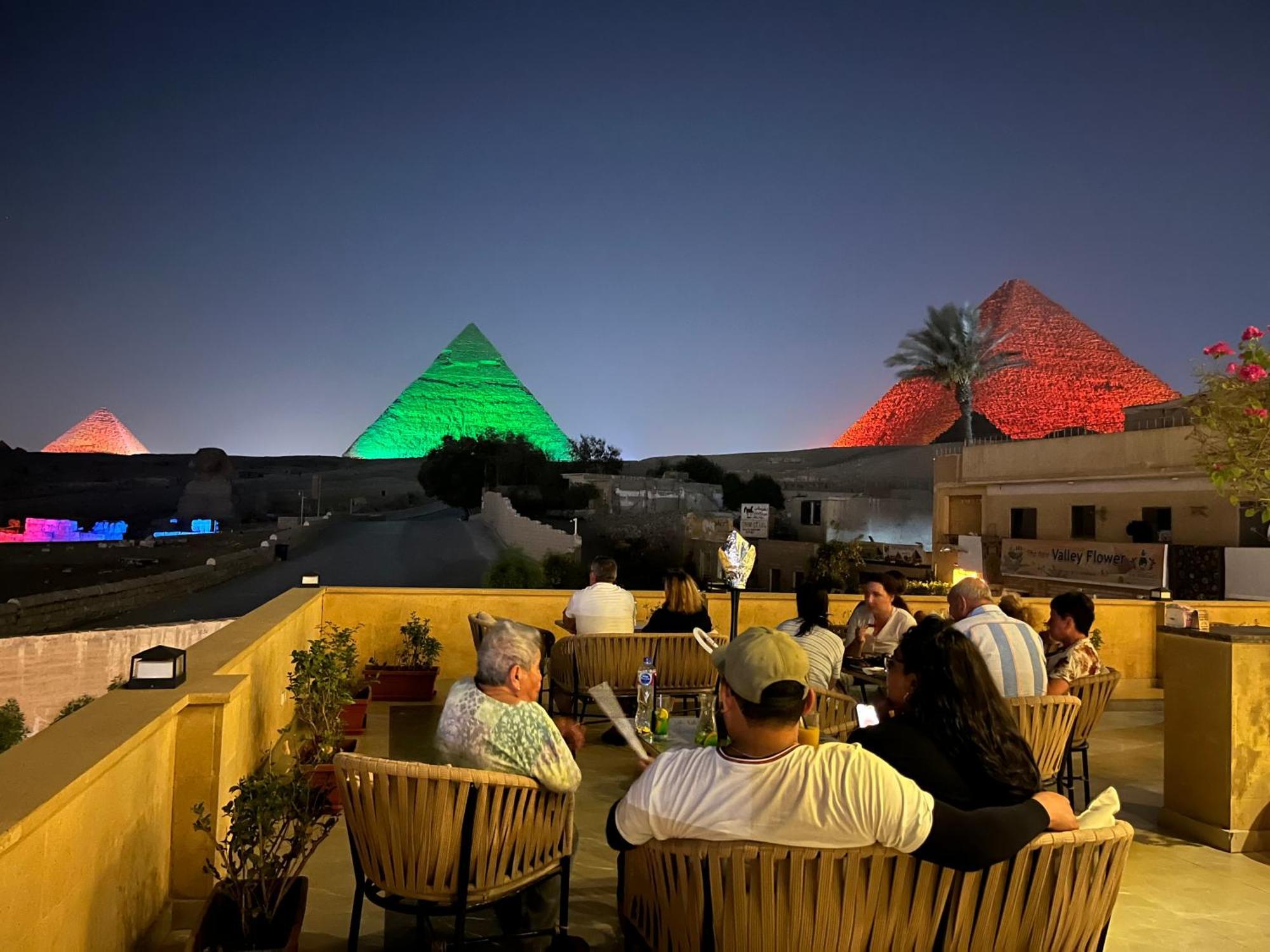 The Gate Hotel Front Pyramids & Sphinx View Kafret el-Gabal Exteriér fotografie