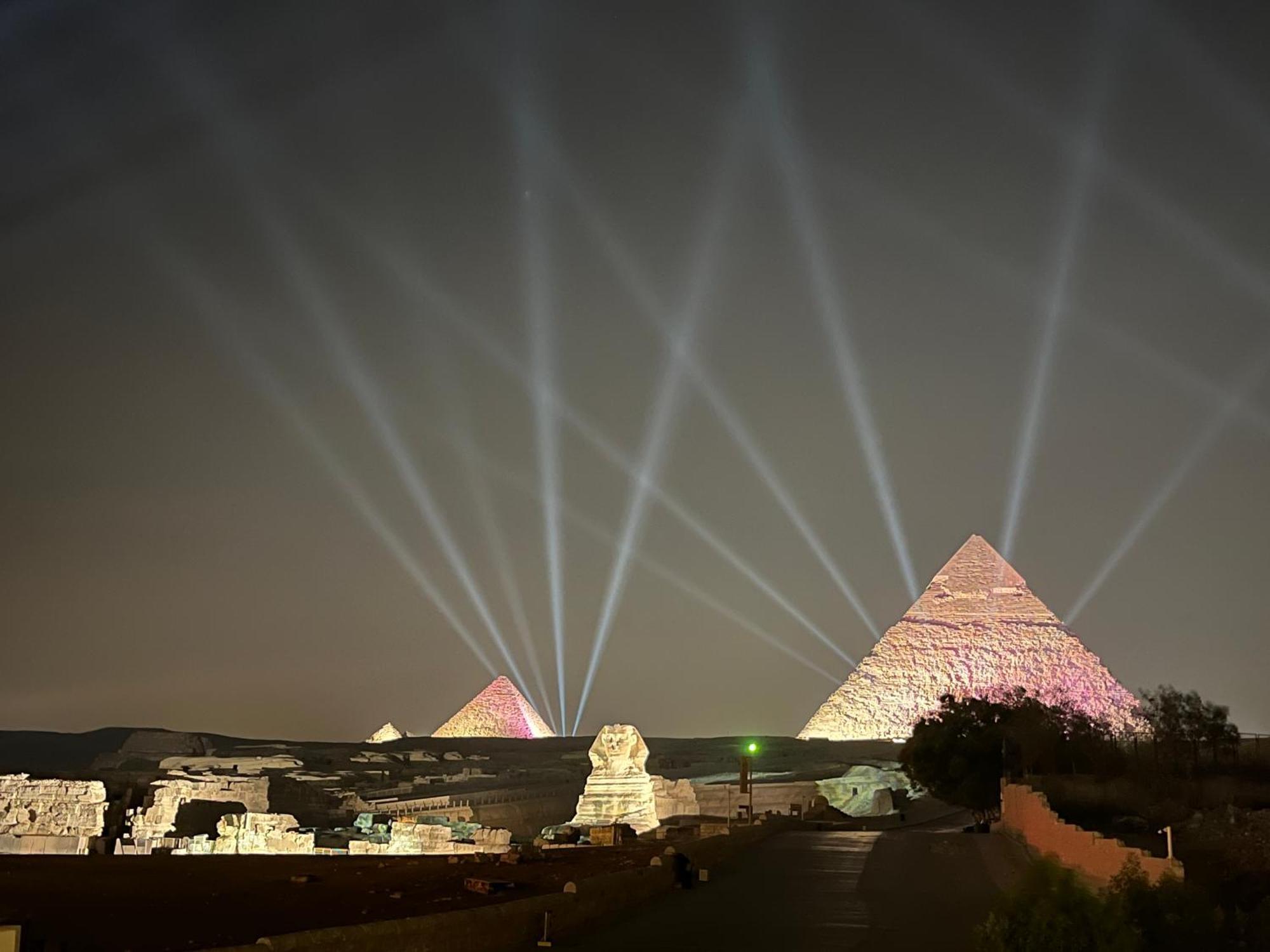 The Gate Hotel Front Pyramids & Sphinx View Kafret el-Gabal Exteriér fotografie