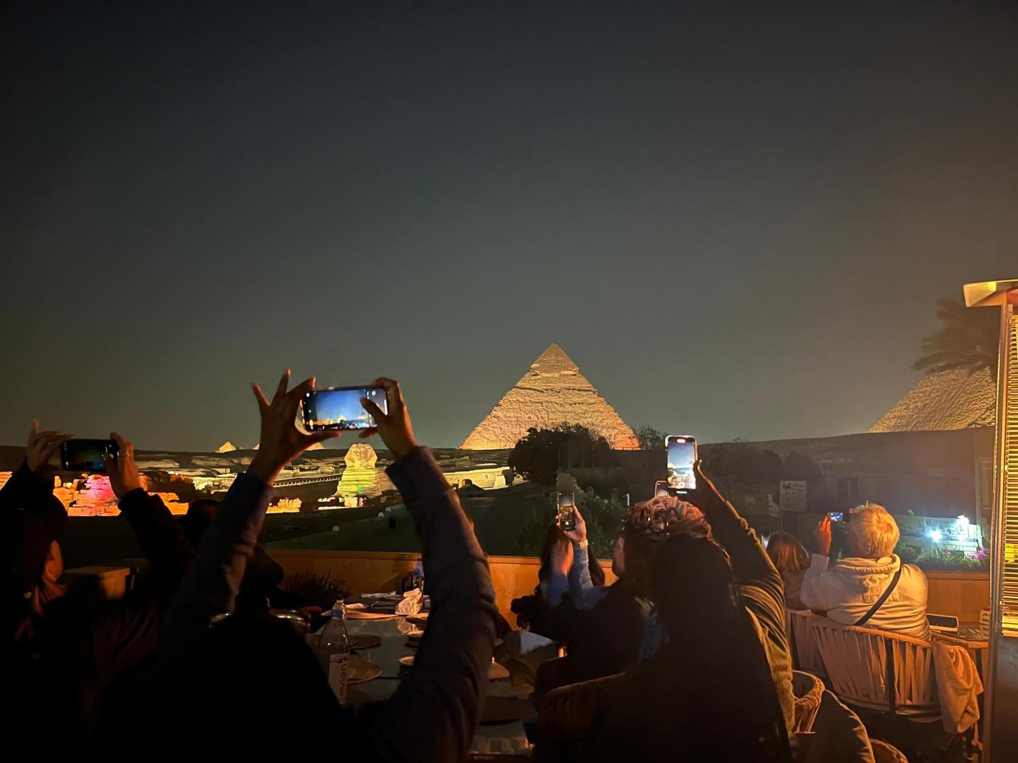 The Gate Hotel Front Pyramids & Sphinx View Kafret el-Gabal Exteriér fotografie
