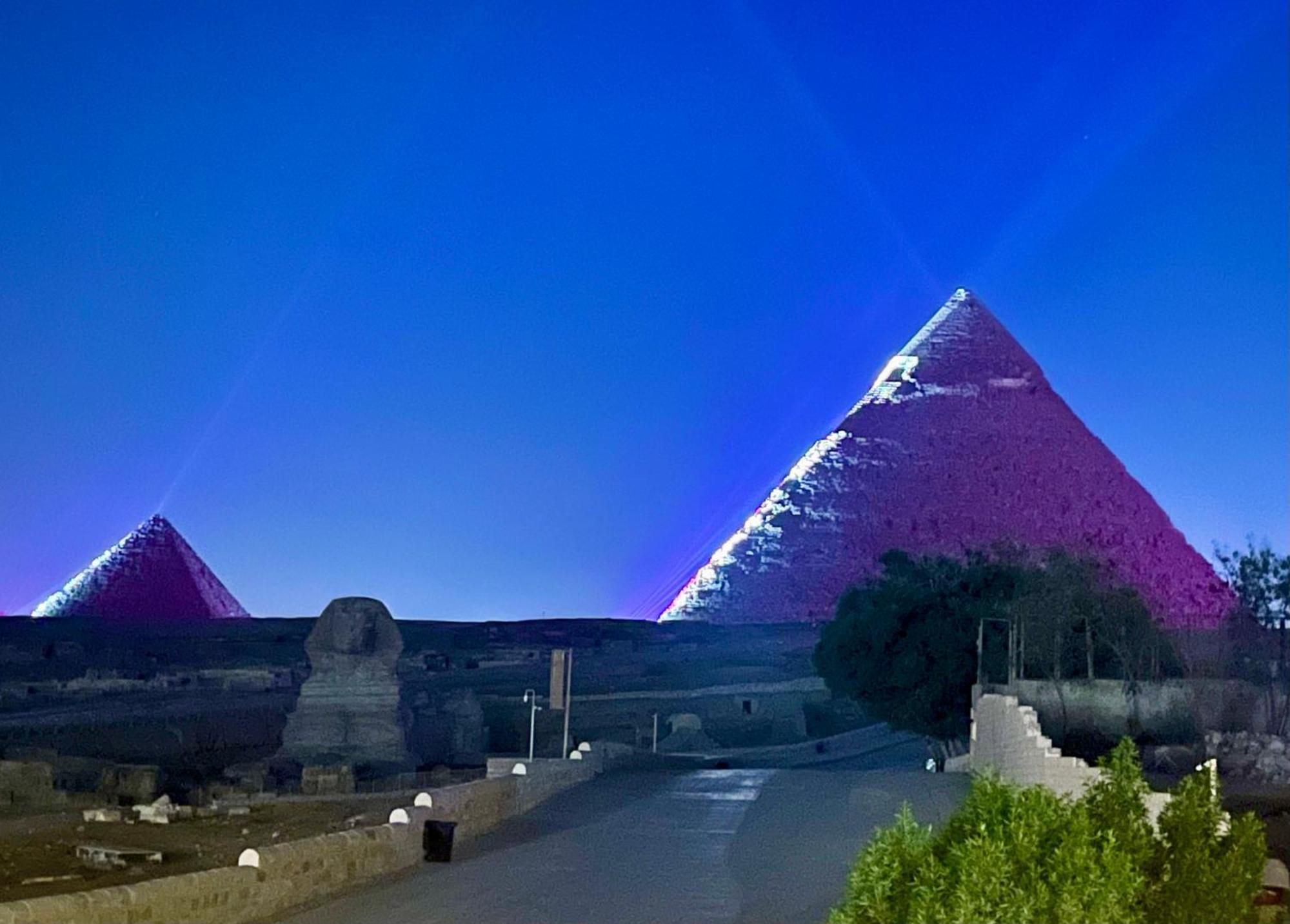 The Gate Hotel Front Pyramids & Sphinx View Kafret el-Gabal Exteriér fotografie