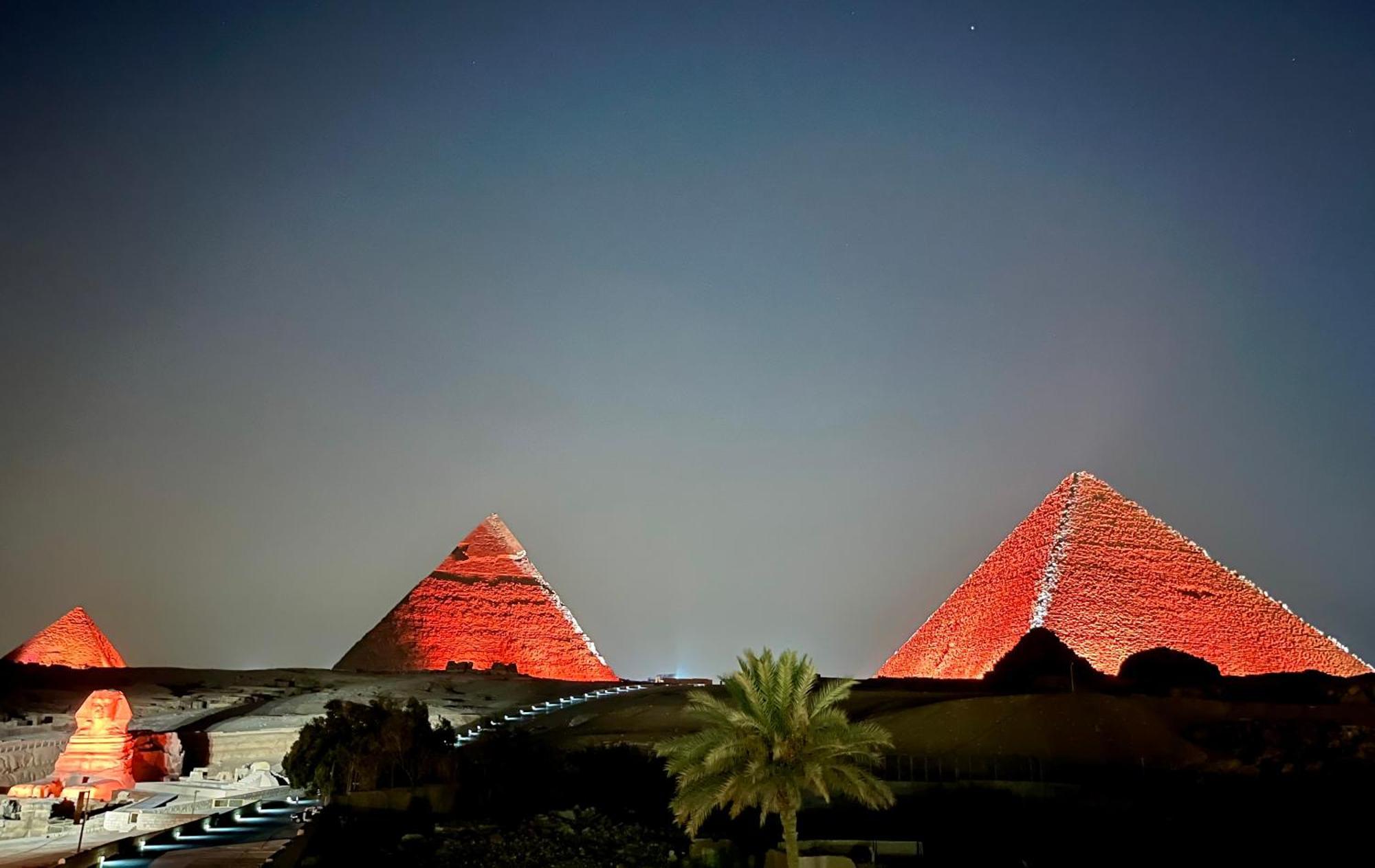 The Gate Hotel Front Pyramids & Sphinx View Kafret el-Gabal Exteriér fotografie