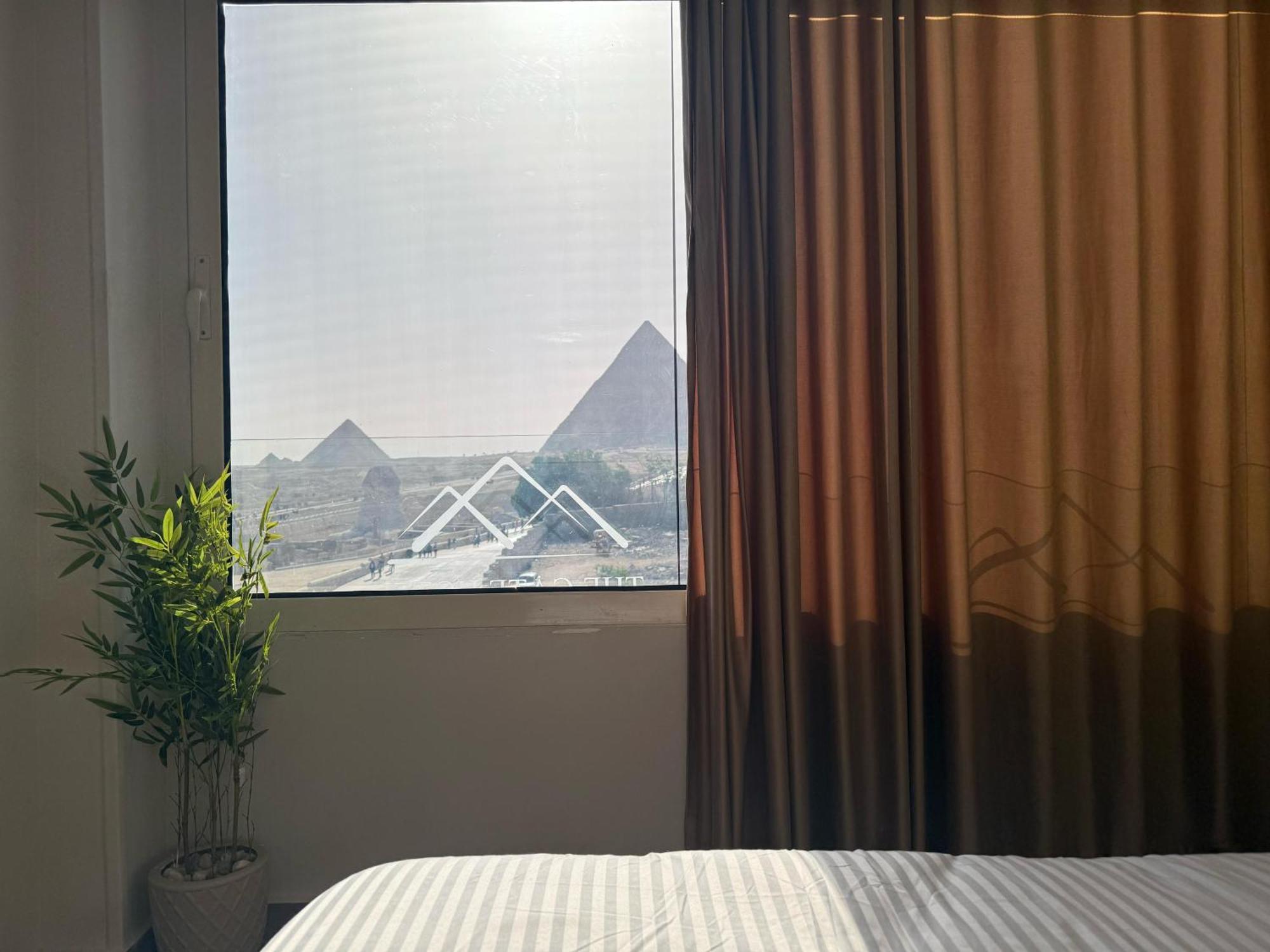 The Gate Hotel Front Pyramids & Sphinx View Kafret el-Gabal Exteriér fotografie